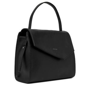 Matt & Nat Asymmetrical Satchel ‘Minji’ Vegan & Cruelty Free, Adjustable strap